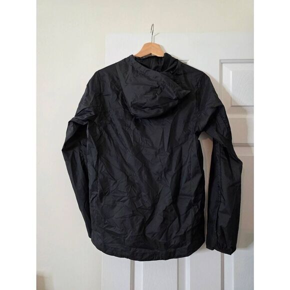 Patagonia Light Weight Windbreaker Black Jacket with customized logo XS - Picture 7 of 8